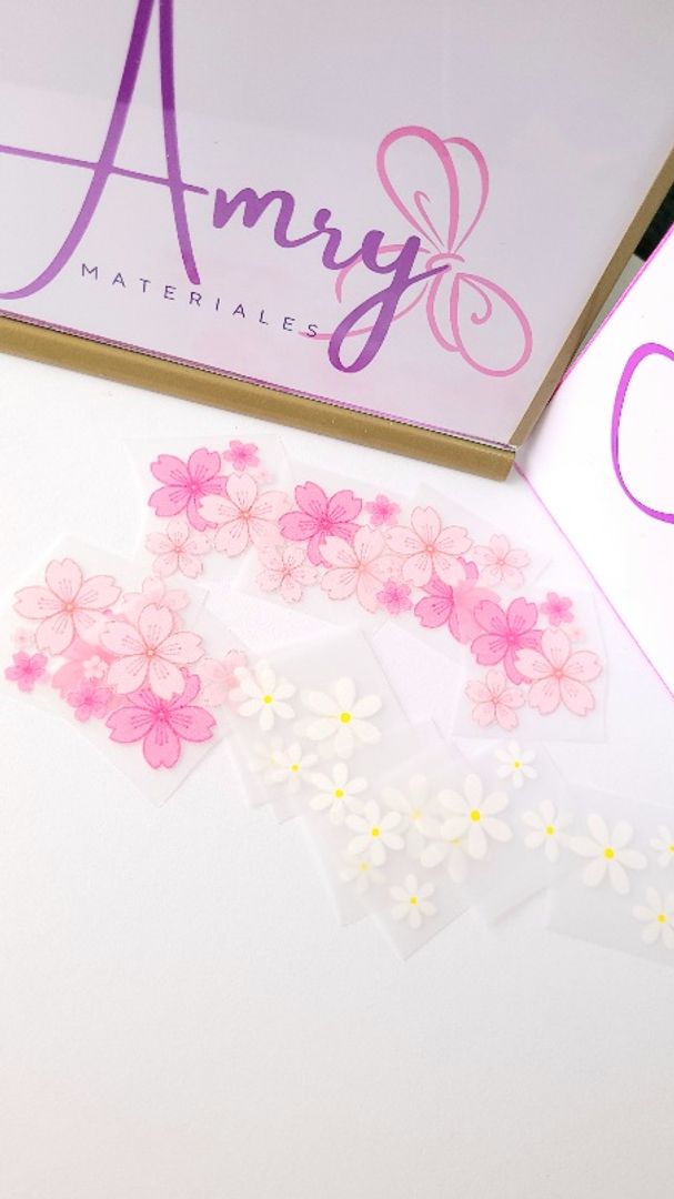 Kit 12 Sticker Flores