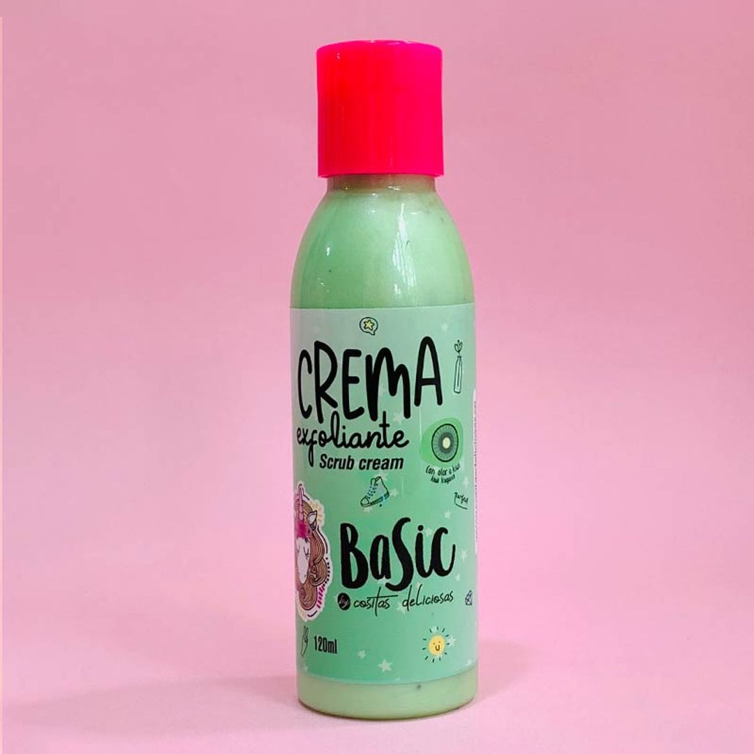 Crema exfoliante kiwi