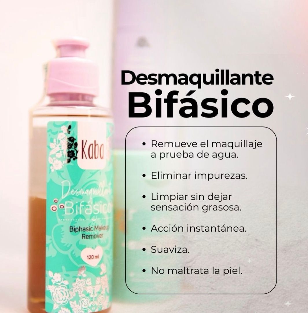 Desmaquillante bifásico 