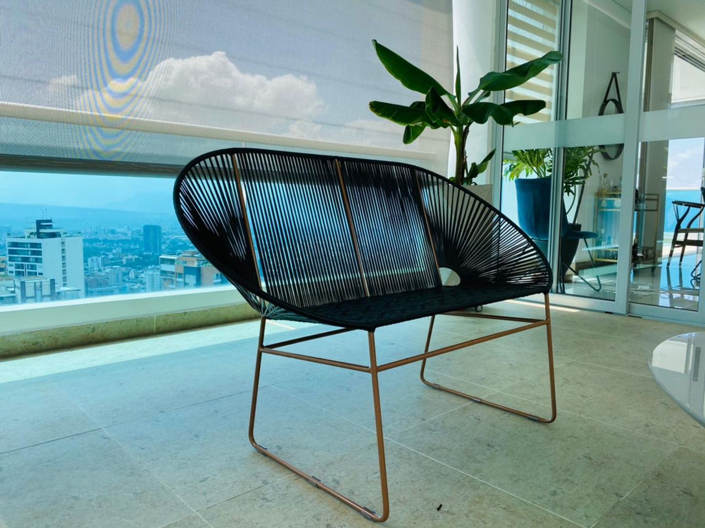 Sofá 2 puestos asiento tradicional