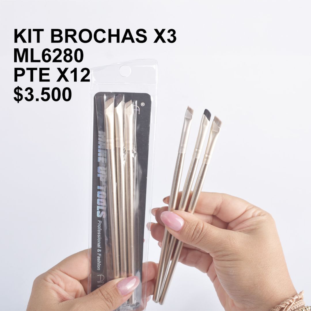 SET BROCHA X 3