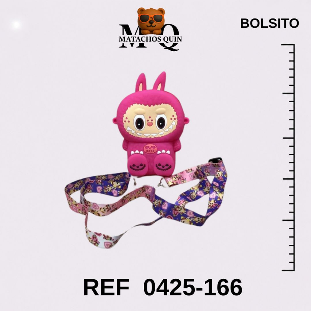 BOLSITO DE SILICONA DE LABUBU SURTIDO