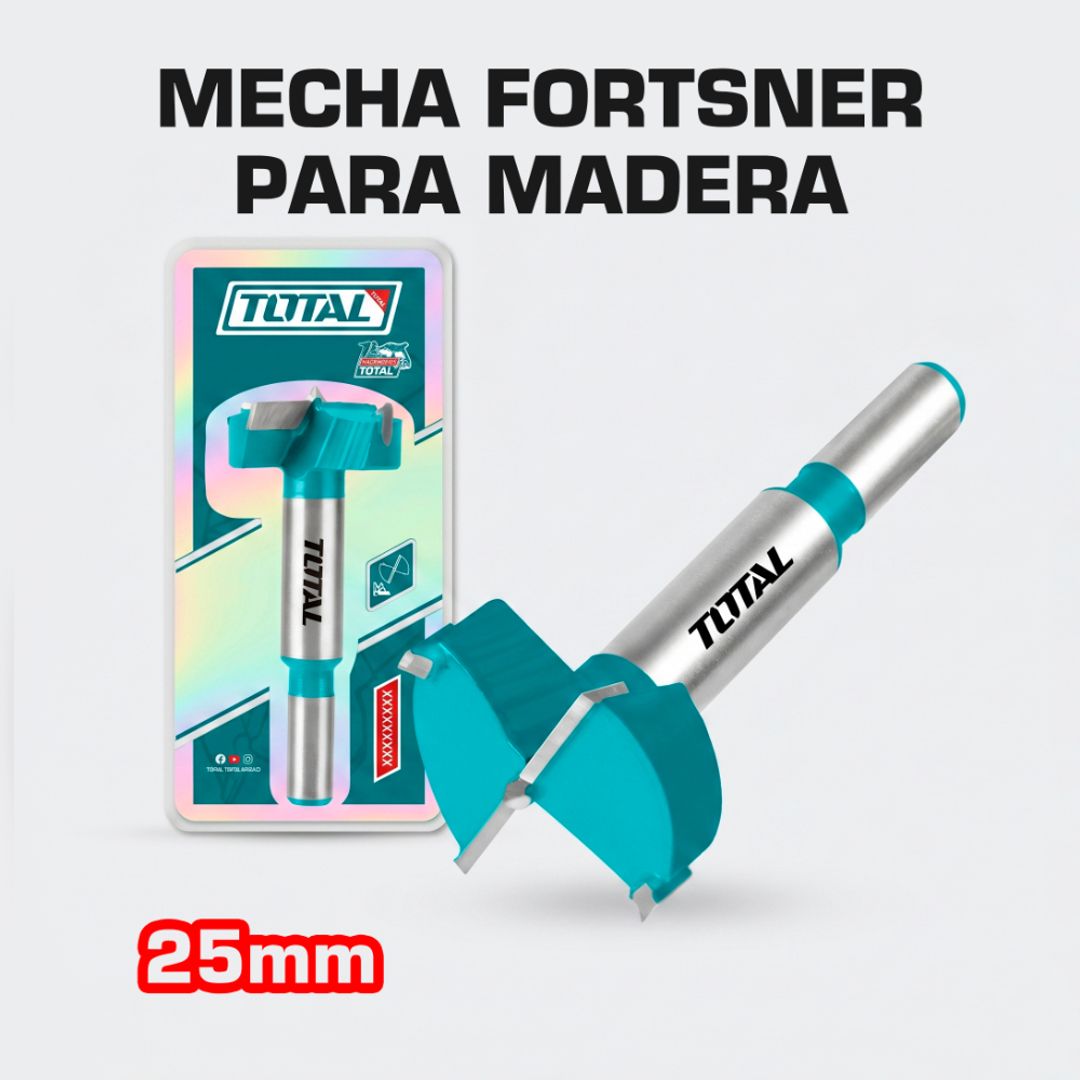 MECHA FORTSNER PARA MADERA 25MM