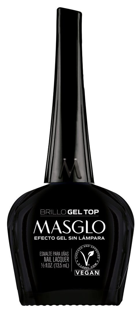 BRILLO MASGLO GEL TOP NEGRO