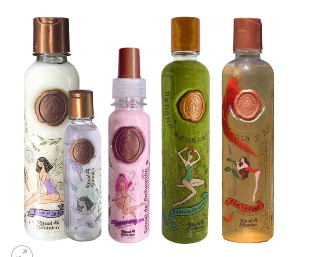 Kit Keratina 250ml + 3 Productos Ritual Botánico (escoge tu shampoo).