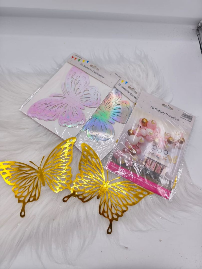 PAQUETE DE MARIPOSAS X 10 