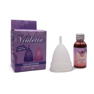 Imagen del producto COPA MENSTRUAL VIOLETTA TALLA: S