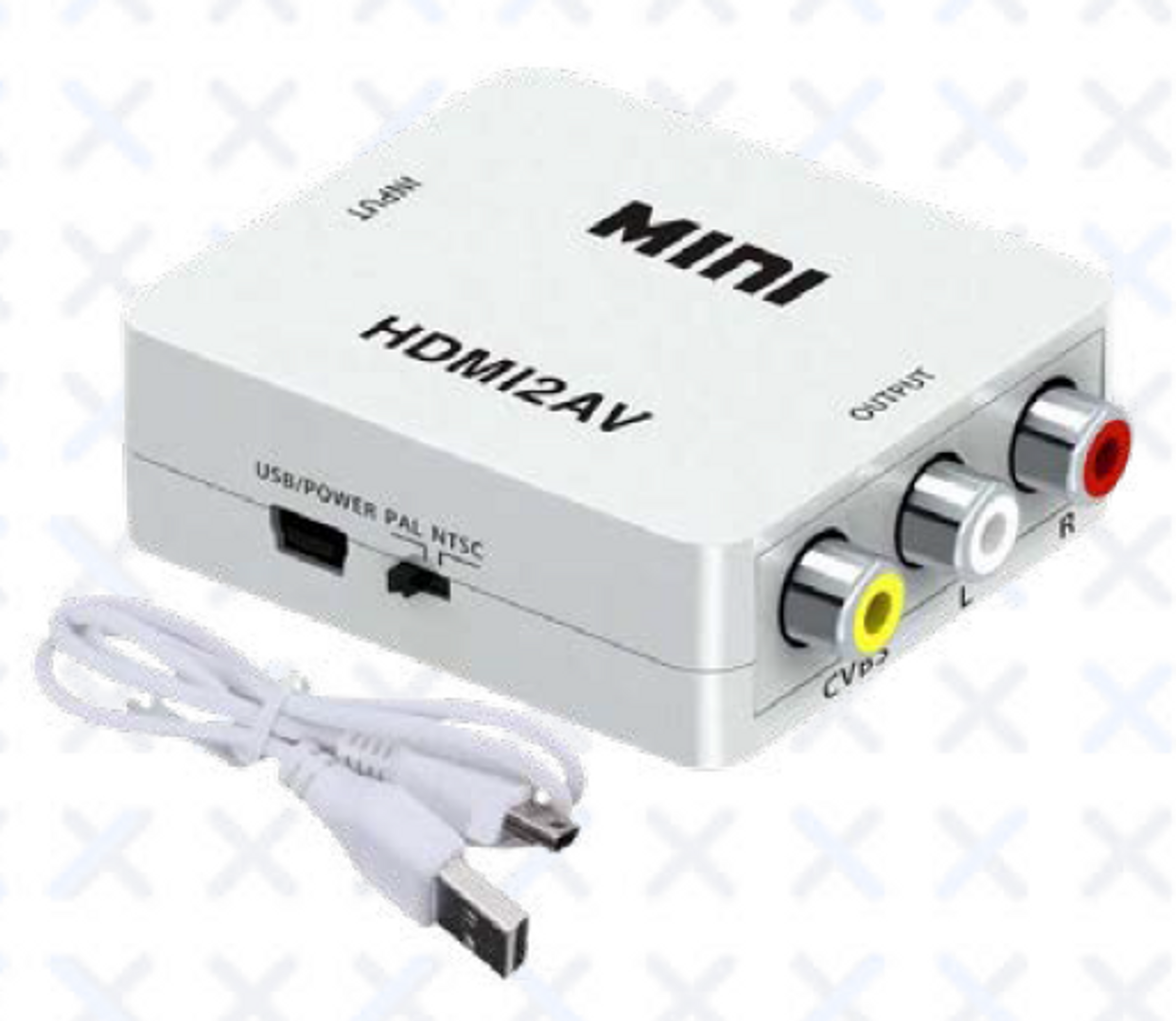 CAJA HDMI A RCA