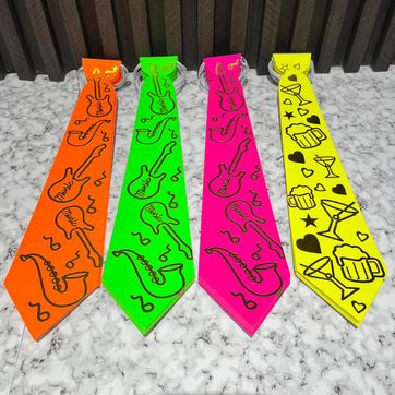 Imagen del producto CORBATA NEON X 12 UNIDADES