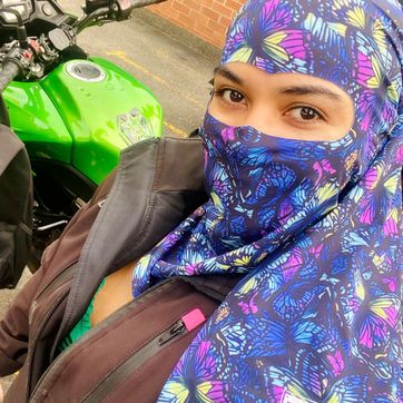 NIQAB MARIPOSAS  - imagen 1
