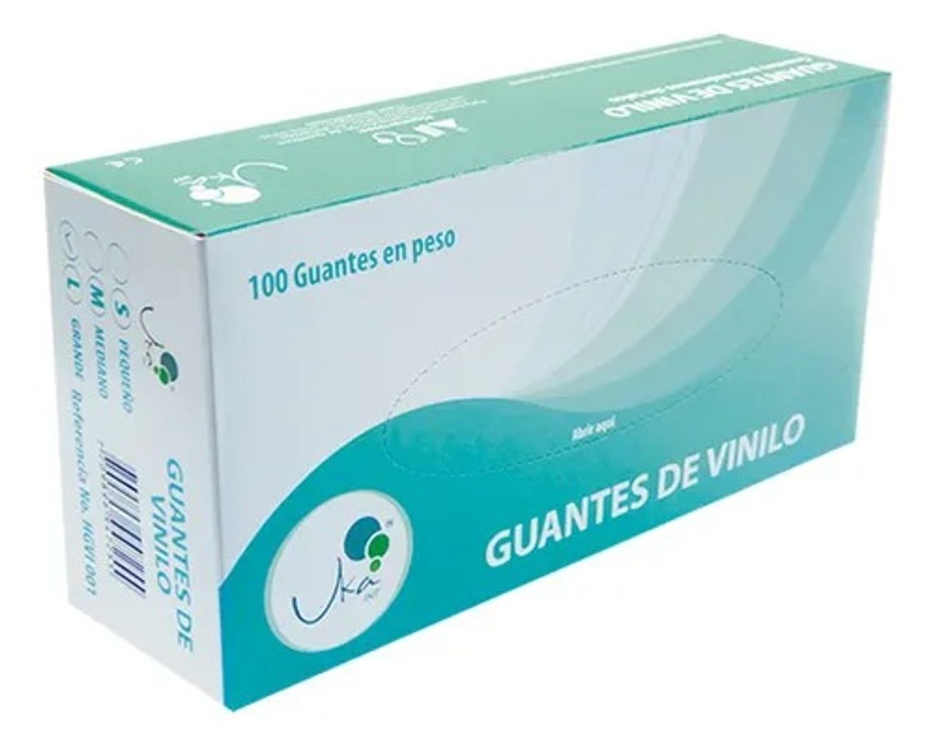    F. GUANTE VINILO TALLA S - CJ X 50 PARES 