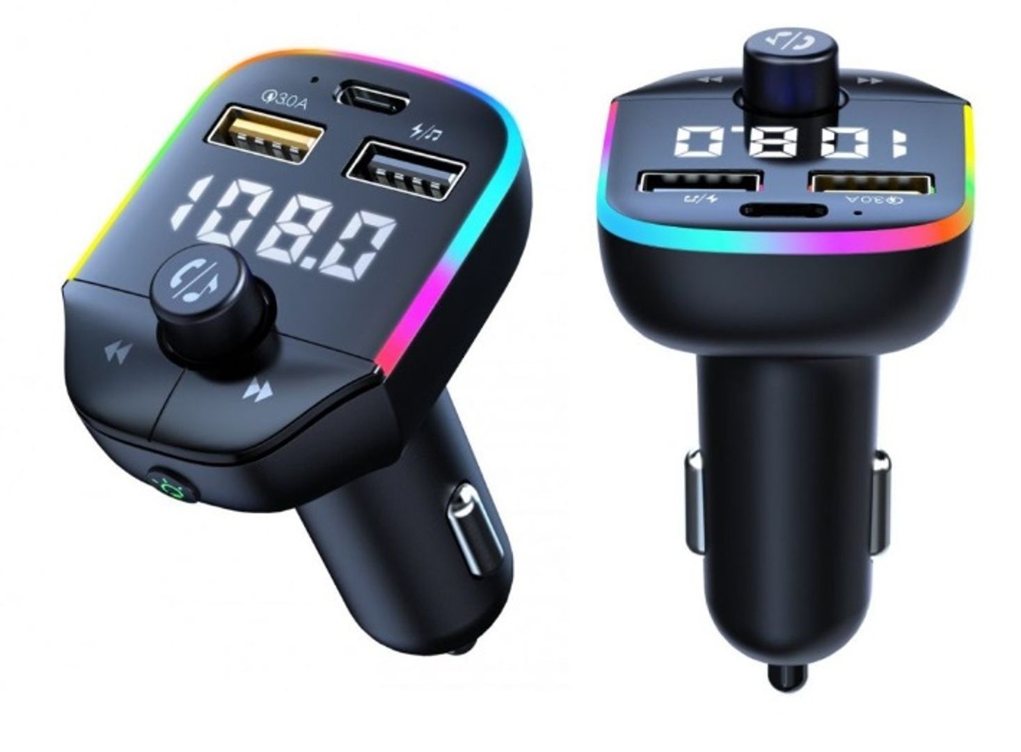 Transmisor MP3 Carro ZTB-A9 BLUETOOTH, USB, Tipo C