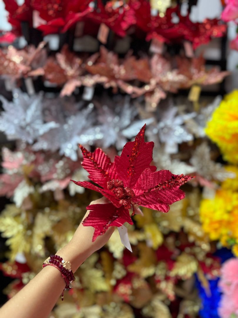 Flores navideñas 2x 5.000