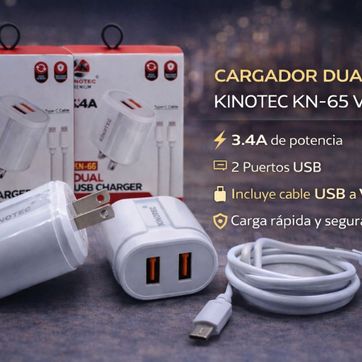 Cargador Kinotec KN-65 V8 - imagen 1