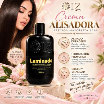 Imagen del producto PRODUCTOS LZ CREMA ALISADORA LAMINADO 1000 ML
