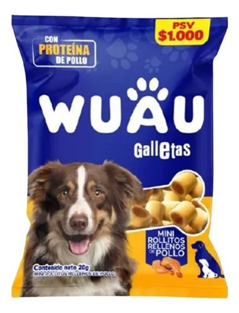 GALLETAS  WUAU x 20 g