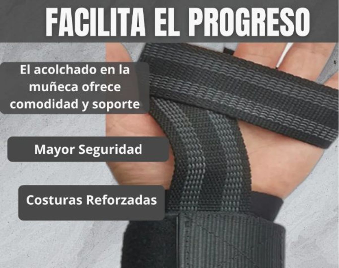 GUANTES CORREA STRAPS PARA GYM