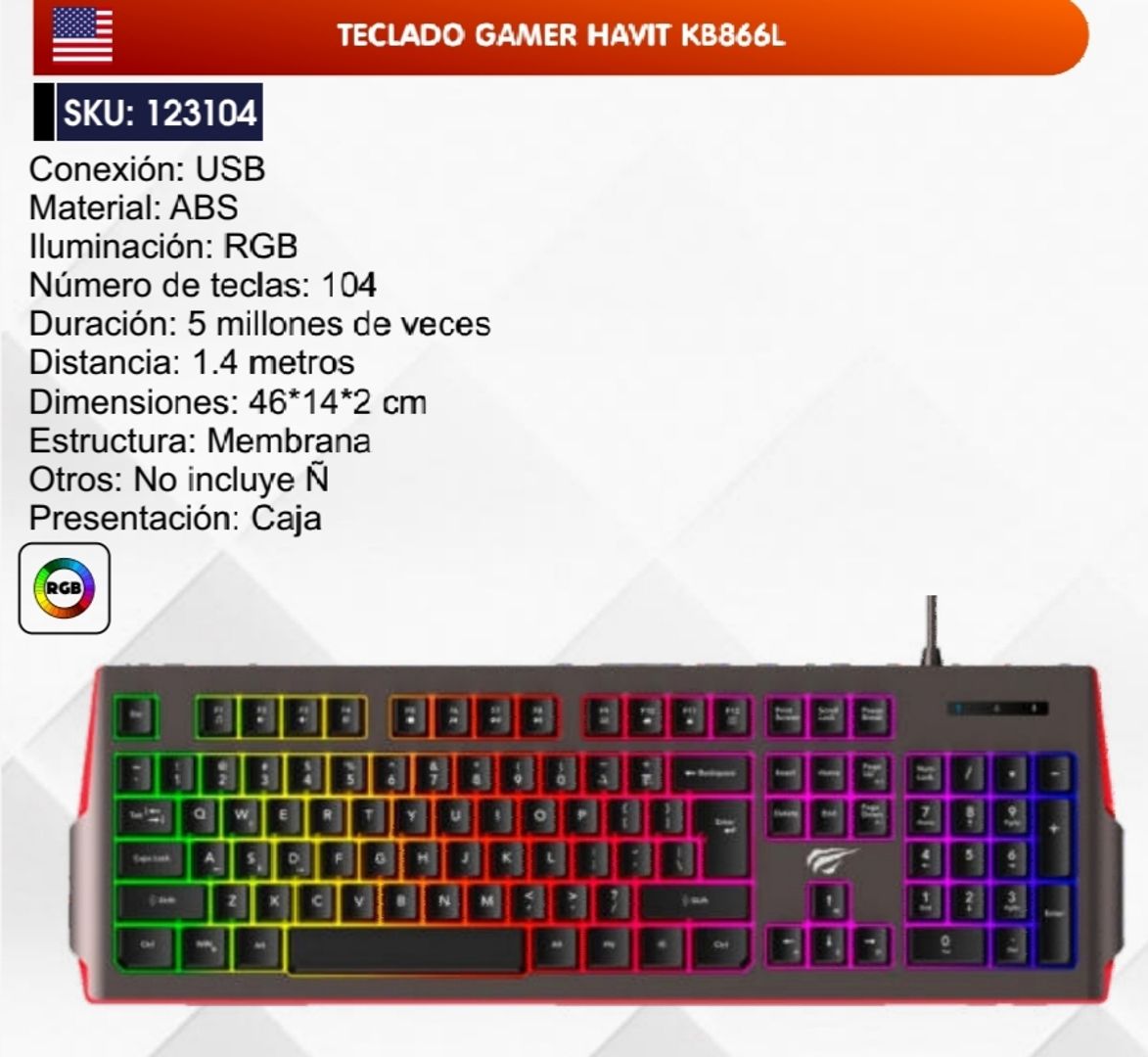 TECLADO GAMER HAVIT 