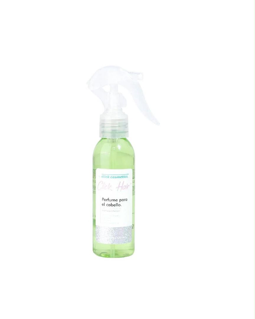 PERFUME PARA EL CABELLO VERDE 