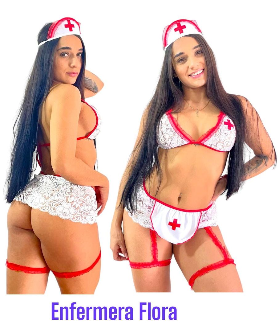 LENCERIA FEMENINA FLORA ENFERMERA