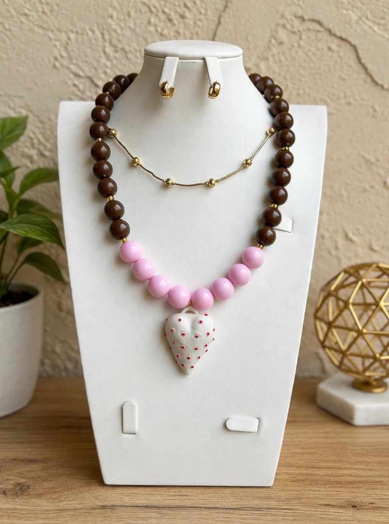 Collar STRAWBERRY MOCHA 