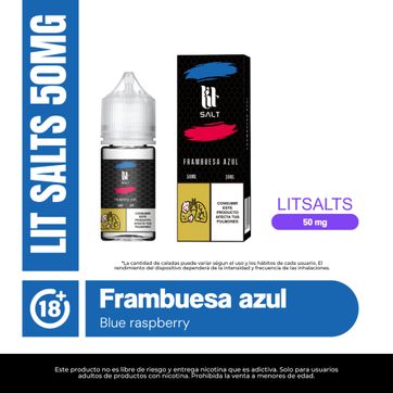 Imagen del producto Esencia Liquida Lit Frambuesa Azul 30ml