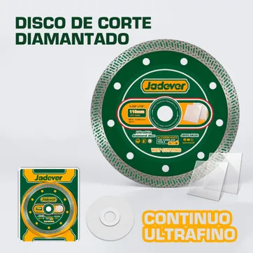 Imagen del producto DISCO DE CORTE DIAMANTADO CONTINUO ULTRAFINO 110