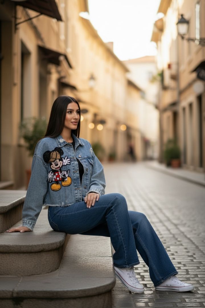 CHAQUETA MICKEY DENIM EDITIO