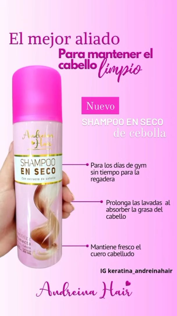 Shampoo en seco andreina hair 