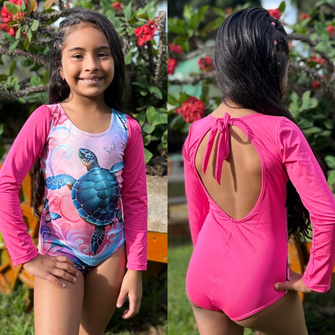 Trikini estampado niña