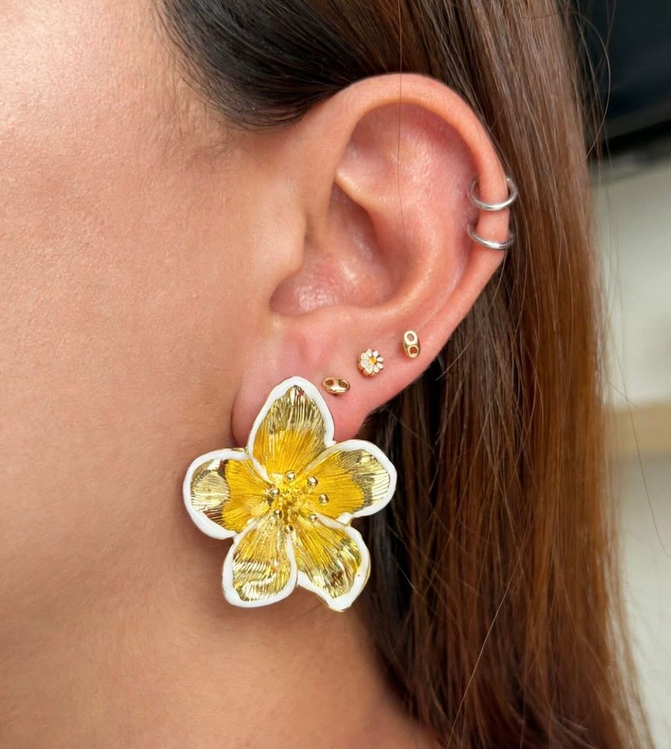 Arete Flor Miele 