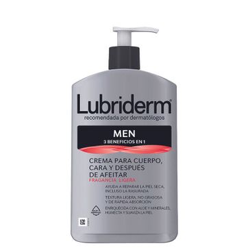 Imagen del producto LUBRIDERM MEN 3-1 CON FRAGANCIA 400 ML