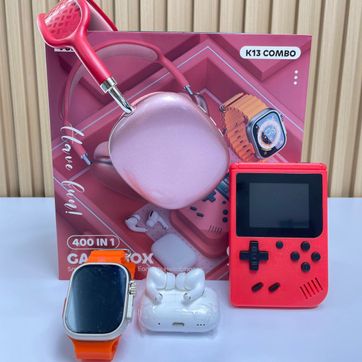 Combo reloj y 2 audífonos Y minijuego - imagen 1