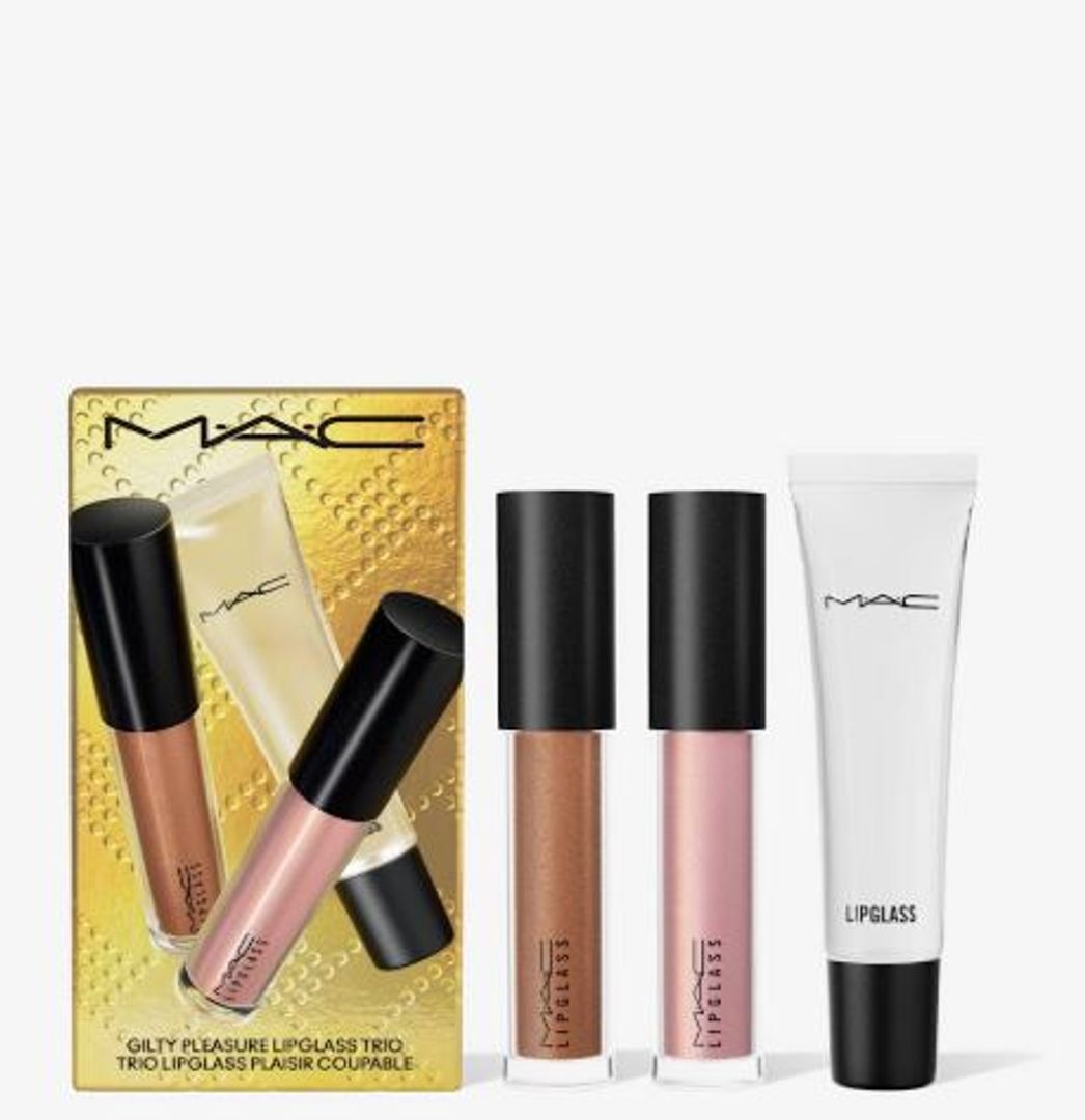 MAC Gilty Pleasure Lipglass Trio