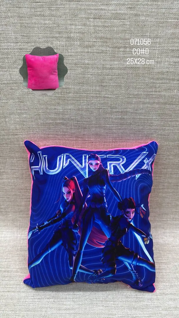 COJÍN ESTAMPADO SURTIDO 25X28 CM