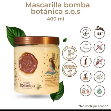 Imagen del producto Mascarilla BOMBA SOS Ritual Botánico