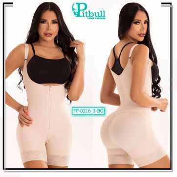 Imagen del producto Faja Reductora Short Pitbull con Cierre Perineal - FP0216_3