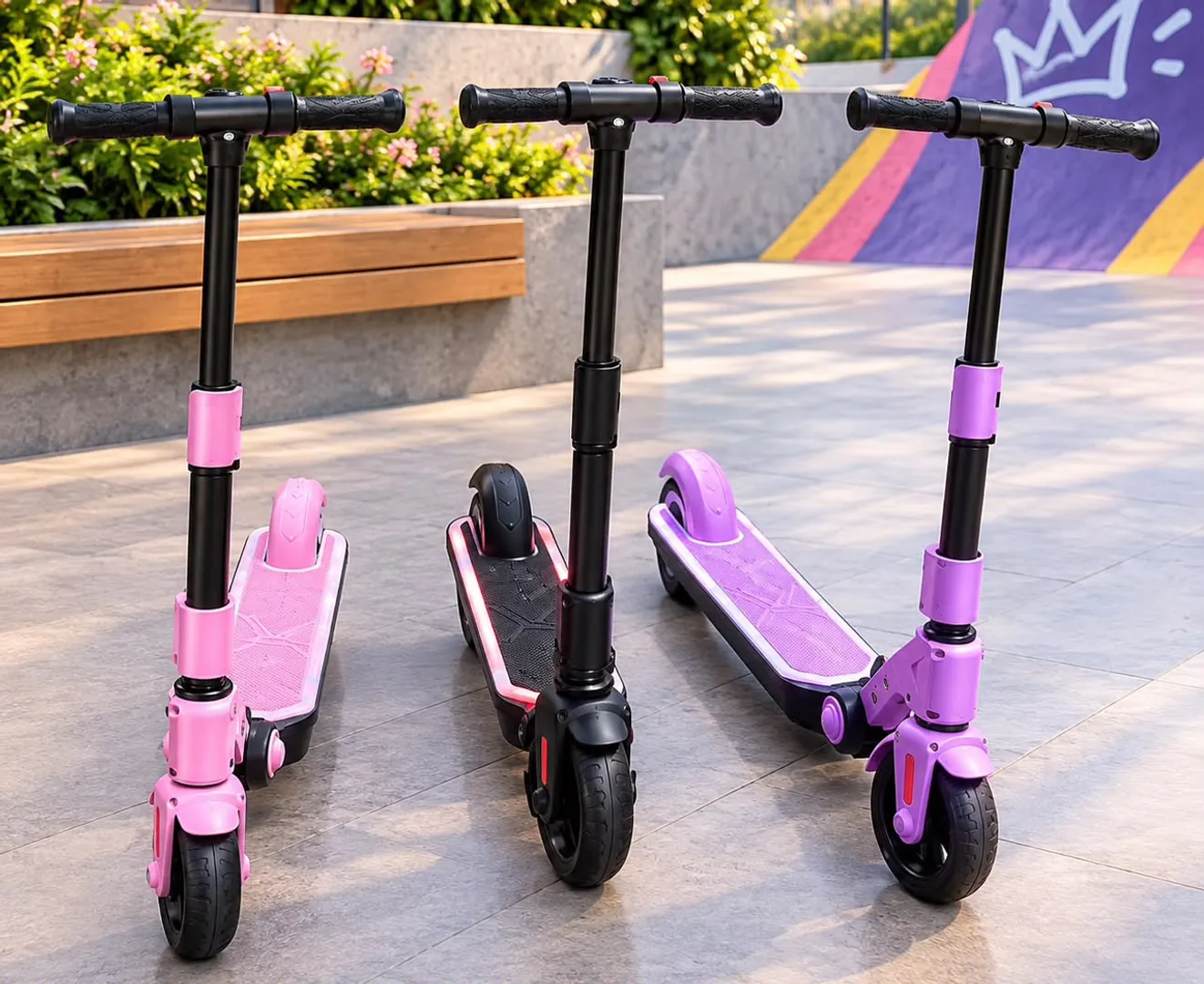 PATINETA MONOPATIN ELECTRICA SCOOTER CON LUZ LED