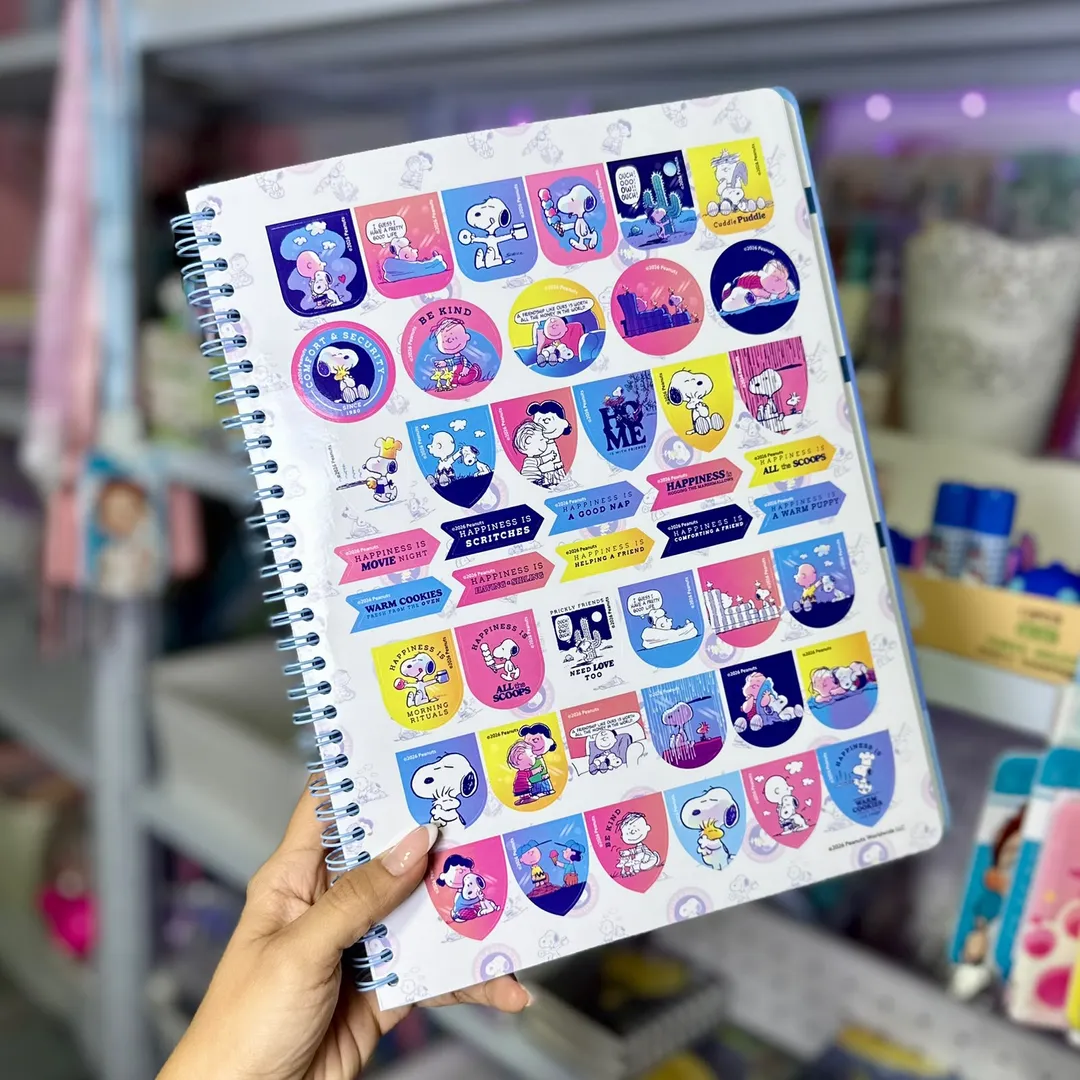 AGENDA SNOOPY PRIMAVERA 80 HOJAS GRANDE