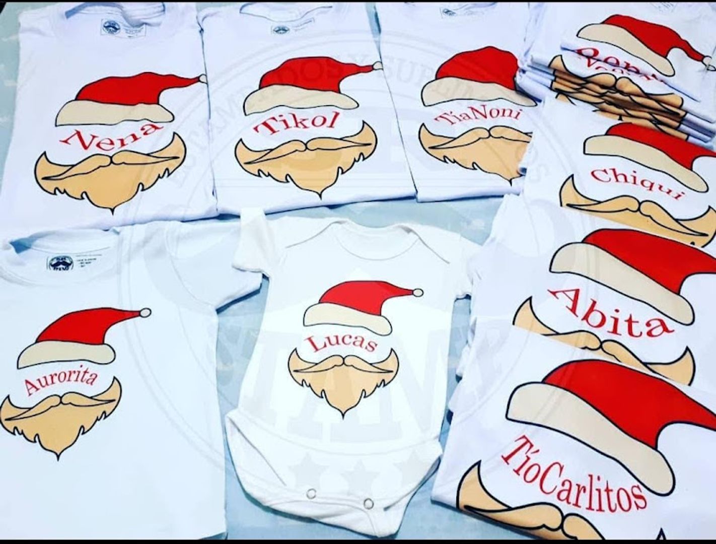 CAMISETAS NAVIDEÑAS FAMILIA 