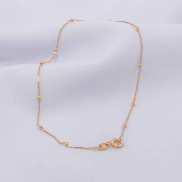Imagen del producto TOBILLERA TEJIDO VENECIANA 0.5MM. BALIN 2.5MM 25CM 709116