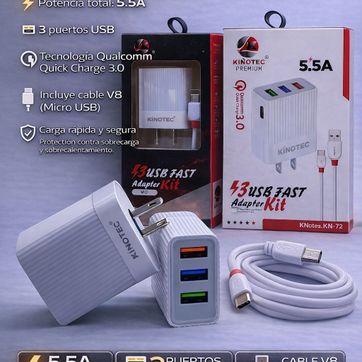 Cargador Kinotec KN-72 V8 - imagen 1