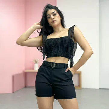 Short con correa - imagen 1