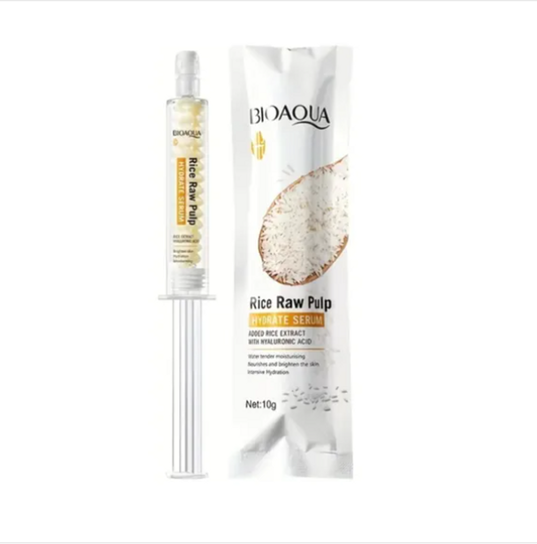 SERUM HIDRATANTE AMPOLLETA ARROZ BIOAQUA