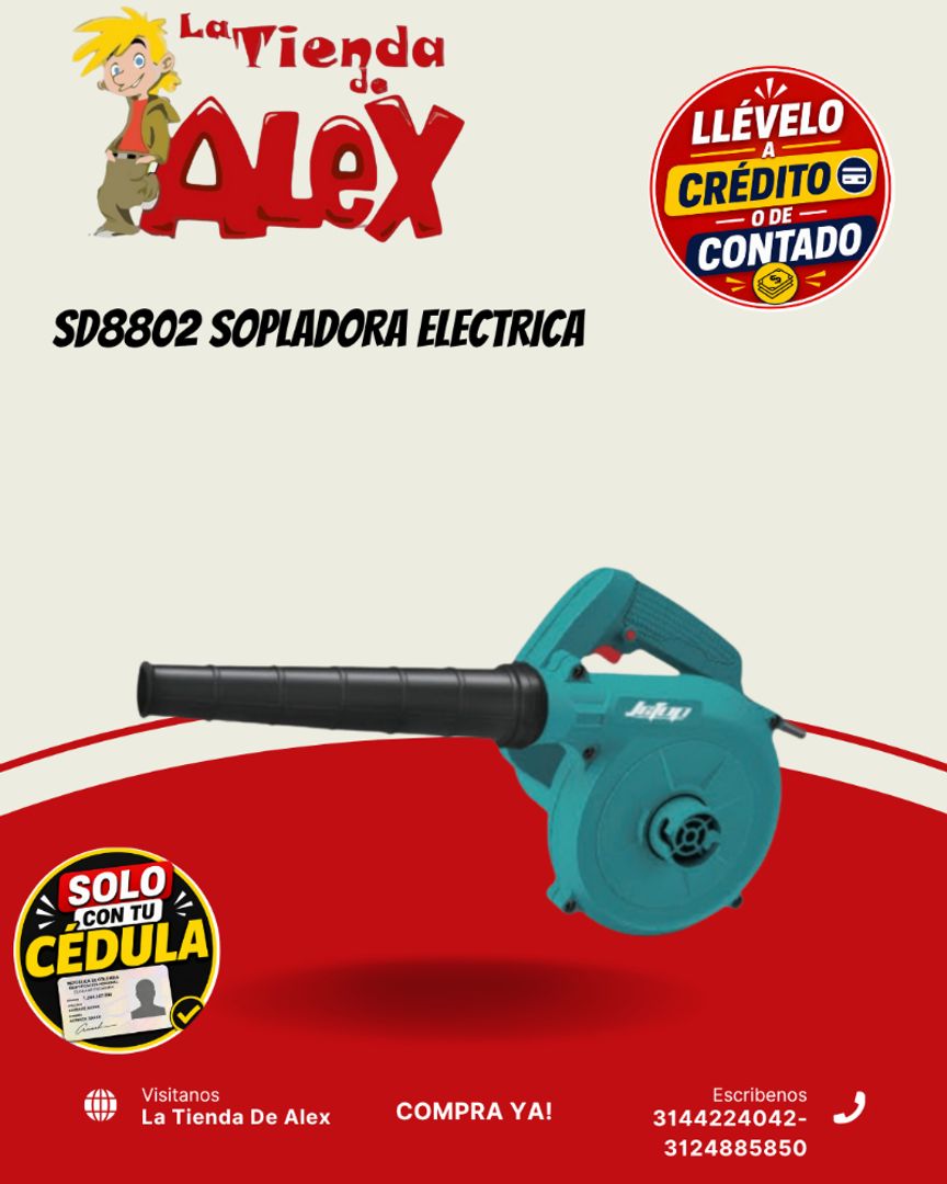 SD8802 SOPLADORA ELECTRICA