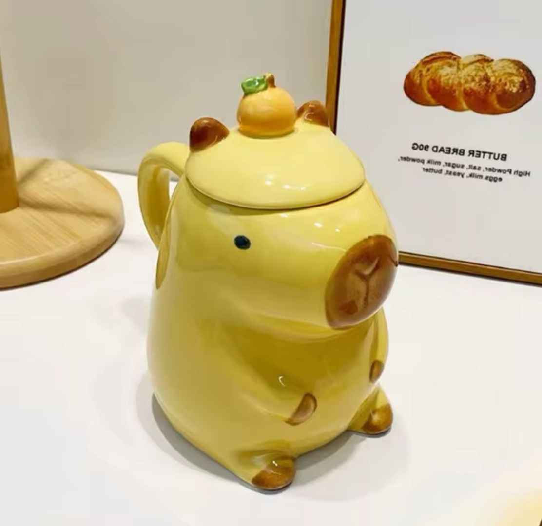 MUG CAPYBARA NARANJA