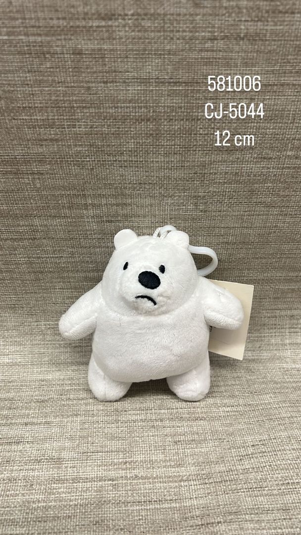 LLAVERO OSOS ESCANDALOSOS 12 CM 