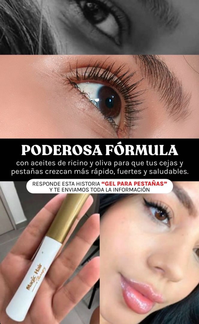 Gel para pestañas 