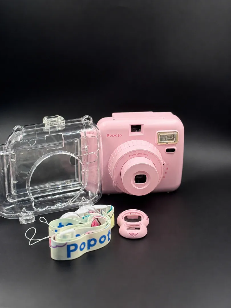 CAMARA DIGITAL INSTANTANEA POPOTO IMPRIME A COLOR + ACCESORIOS 1.1