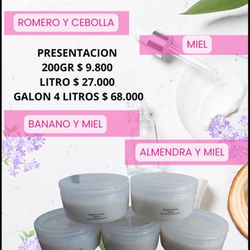 MASCARILLA CAPILAR NUTRITIVA - imagen 1